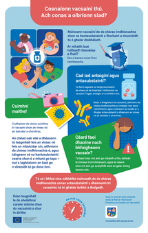 Cosnaíonn vacsaíní thú. Ach conas a oibríonn siad?